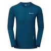 Montane Sabre Långärmad T-shirt Narwhal Blue